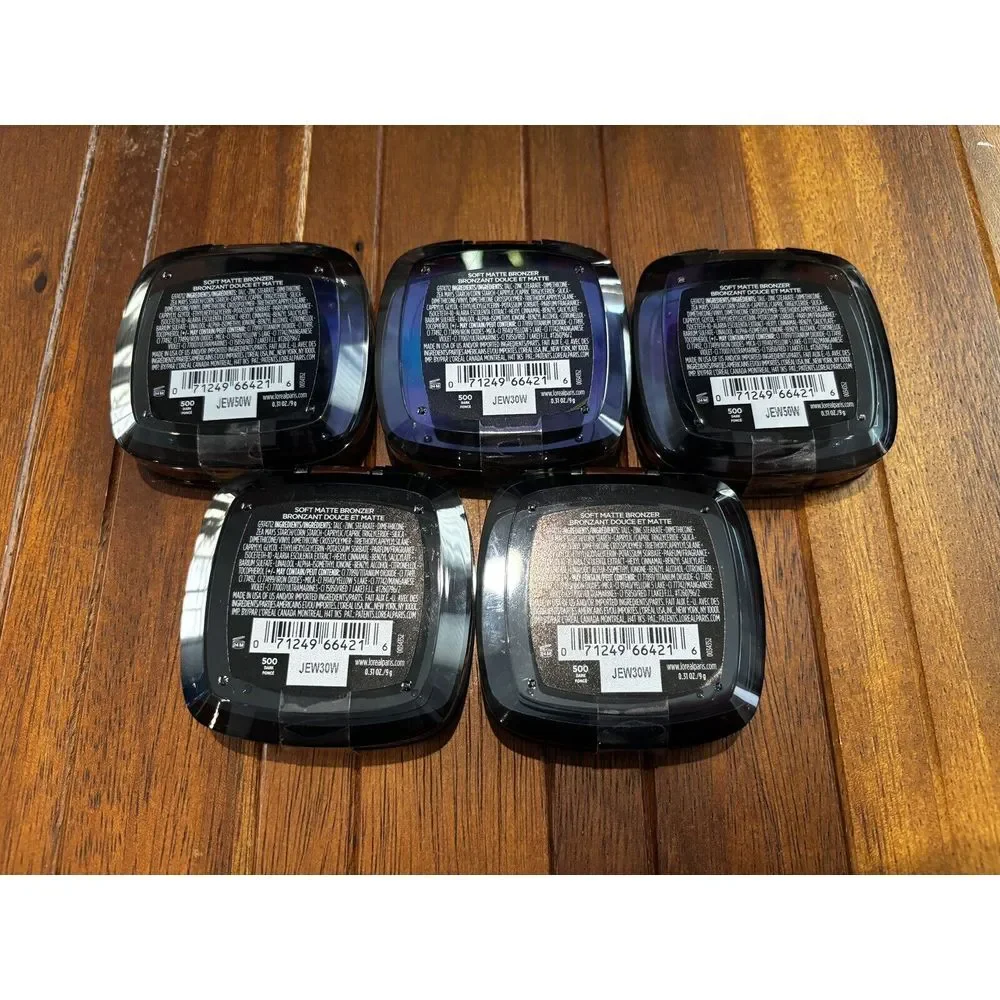 5- L'Oreal Infallible 24hr Bronzer Fresh Wear, 500 Dark Fonce, Soft Matte Finish